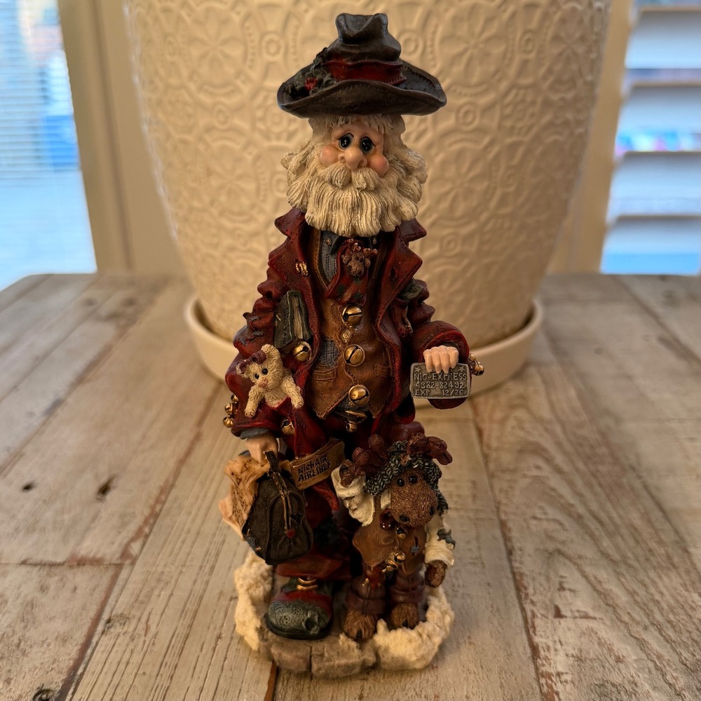 Boyds Bears Folkstone Collection ExecuNick First Global Business Man Christmas